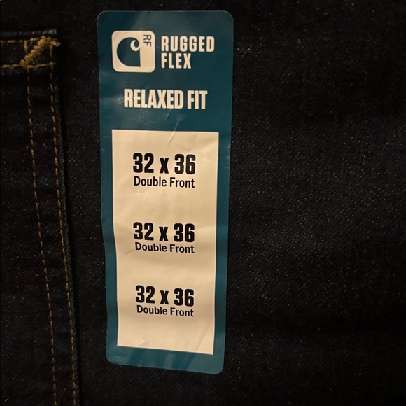 Carhartt Men's Dark Blue Cargo Pants - Picture 4 of 4